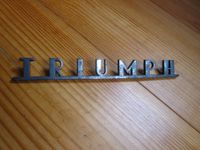 Triumph TR 3 Schriftzug Original Baden-Württemberg - Metzingen Vorschau