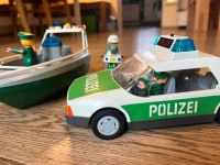 Playmobil Polizei Set Streifenwagen Motorrad Boot Bayern - Karlsfeld Vorschau