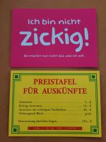 Postkarten Preistafel für Auskünfte & ich bin nicht zickig! Niedersachsen - Rotenburg (Wümme) Vorschau