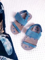 ♥ IKKS ♥ Sandalen Gr.25 blau grau Leder TOP Niedersachsen - Gifhorn Vorschau