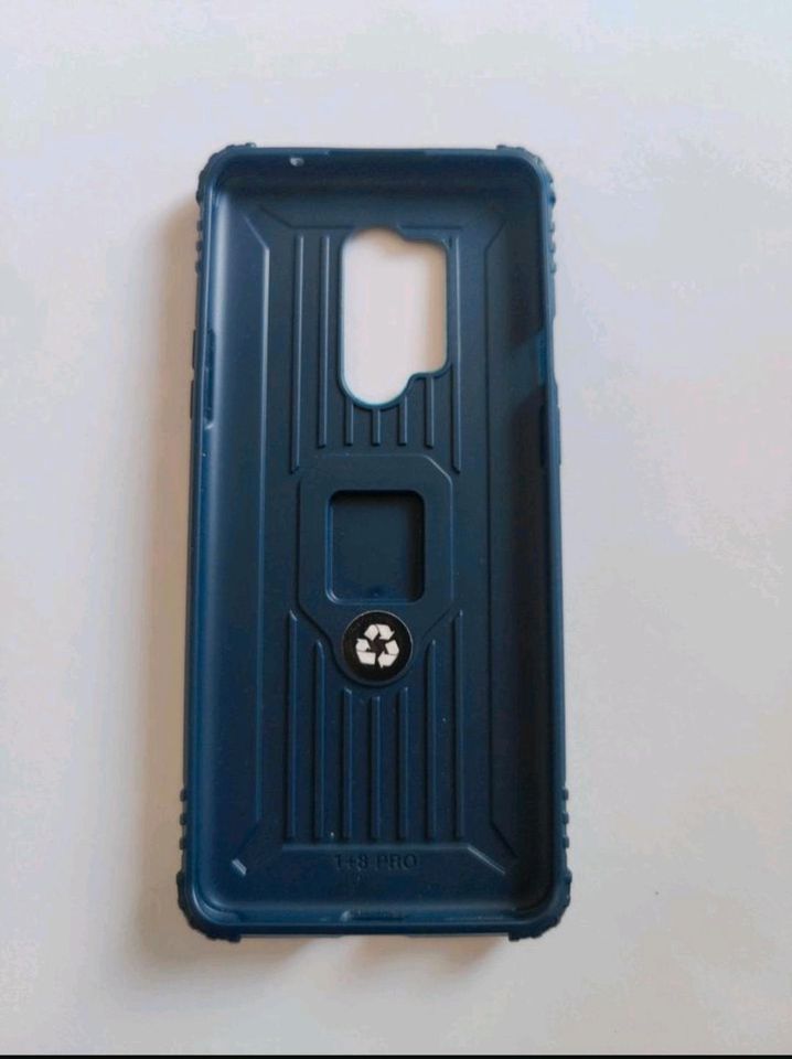 OnePlus 8 Pro Hülle Case Rugged Armor Ring Blau in Recklinghausen