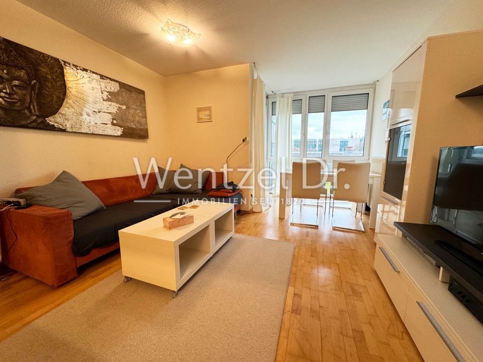 Toll geschnittene und zentral gelegene 2-Zi-Wohnung mit Balkon zu verkaufen in Wiesbaden