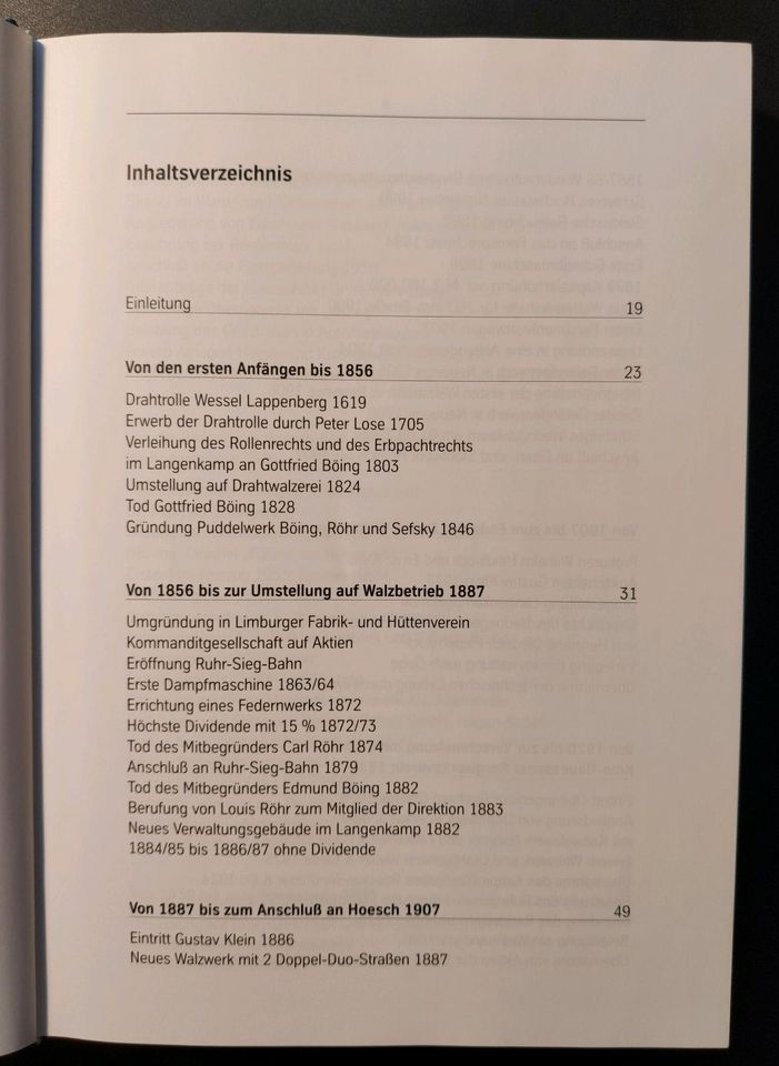 Buch Gefüge von Stahl und Arbeit - Unternehmensgeschichte Hoesch in Oldenburg