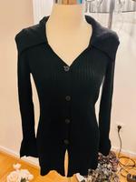 Massimo Dutti Strickjacke mit Kragen, schwarz, Gr. 34 Nordrhein-Westfalen - Rheine Vorschau