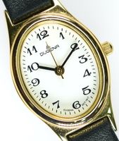 Dugena 4168003/M Quarz 21mm Damen Edelstahl vergoldet Lederband Nordrhein-Westfalen - Erkrath Vorschau