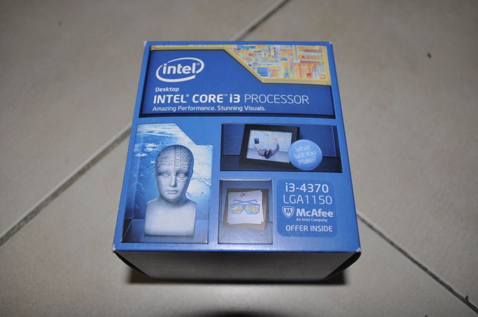 Intel Core i3-4370 LGA 1150 nur OVP inkl. Kühler in Damme