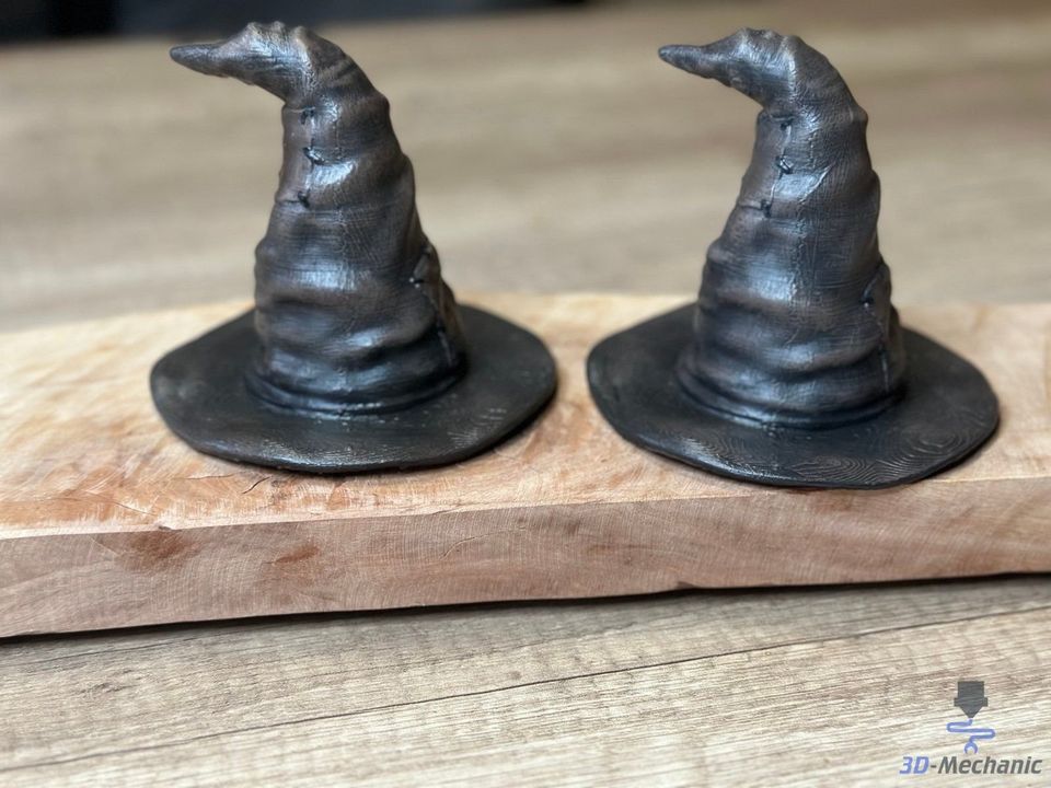 Harry Potter sprechender Hut Figur 3D Gedruckt in Weil der Stadt