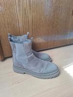 Wildleder Stiefeletten braun Niedersachsen - Papenburg Vorschau