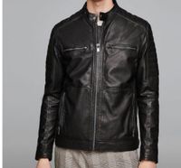 Jacke echt leder leather Bikerjacke Zara herren Neu Düsseldorf - Pempelfort Vorschau