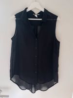 H&M Chiffon Bluse Shirt Top schwarz Party Business 40 L Neu Schleswig-Holstein - Pronstorf Vorschau