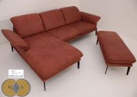 W.SCHILLIG Ecksofa mit Hocker rot Nordrhein-Westfalen - Bergkamen Vorschau