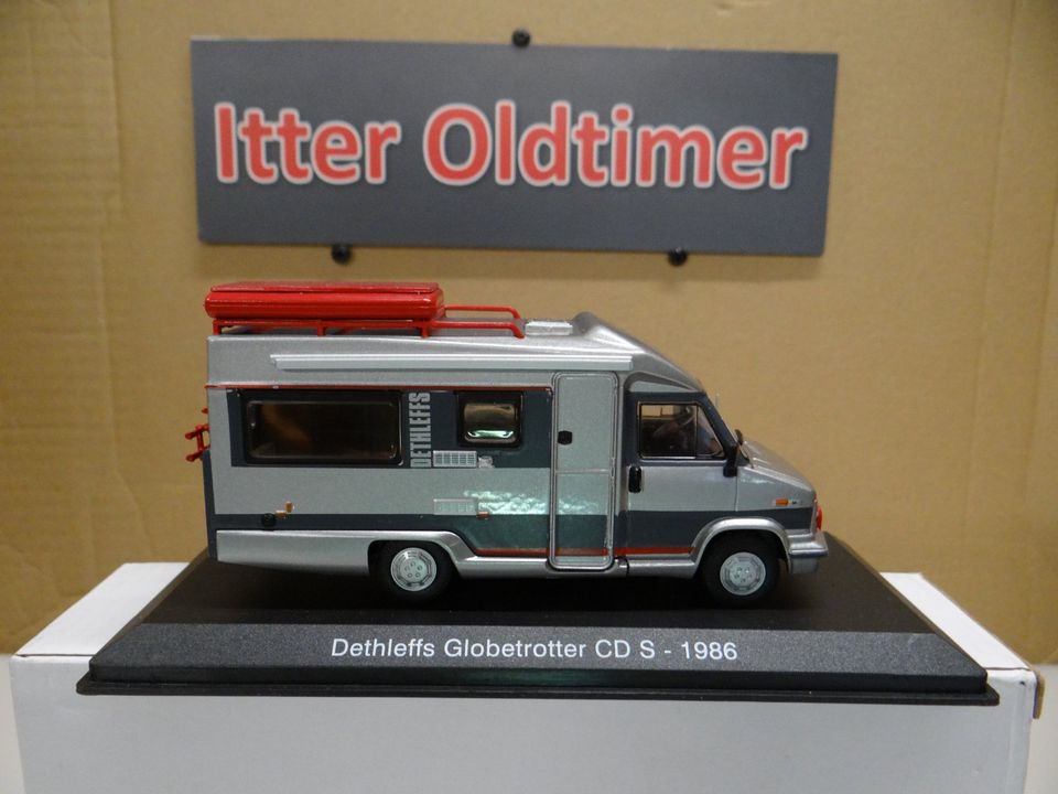 Dethleffs Model, Globetrotter CS S - 1986, Diecast in Itterbeck