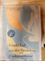 Tischventilator elektrisch alt retro Sachsen - Meerane Vorschau