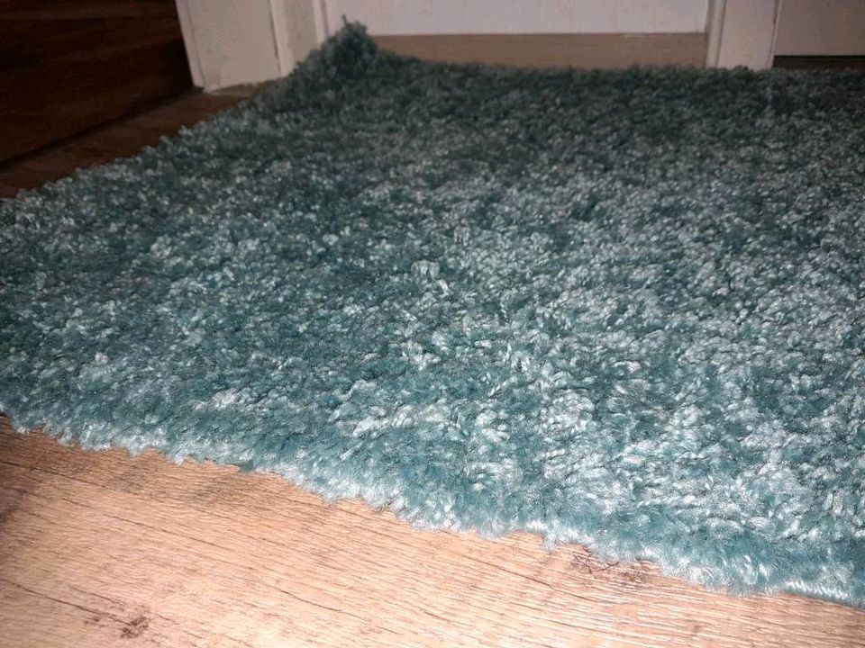 Teppich aquablau 2 Stück in Emden