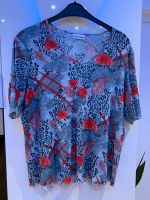 Gerry Weber Shirt festlich grau/rot Gr. 46 Baden-Württemberg - Endingen Vorschau