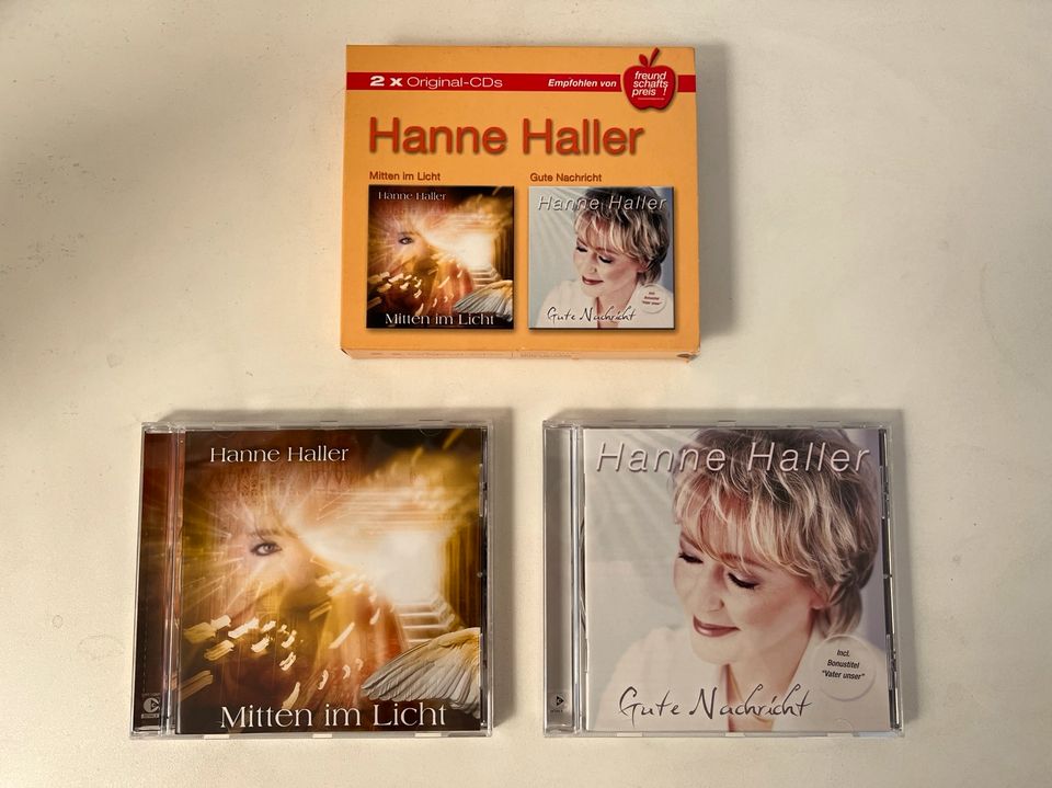 Hanne Haller 2 Original CD Mitten im Licht - Gute Nachricht in Gundersheim