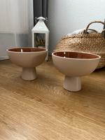 Vase Schale beige Hochzeit 2 Stück Nordrhein-Westfalen - Schwelm Vorschau
