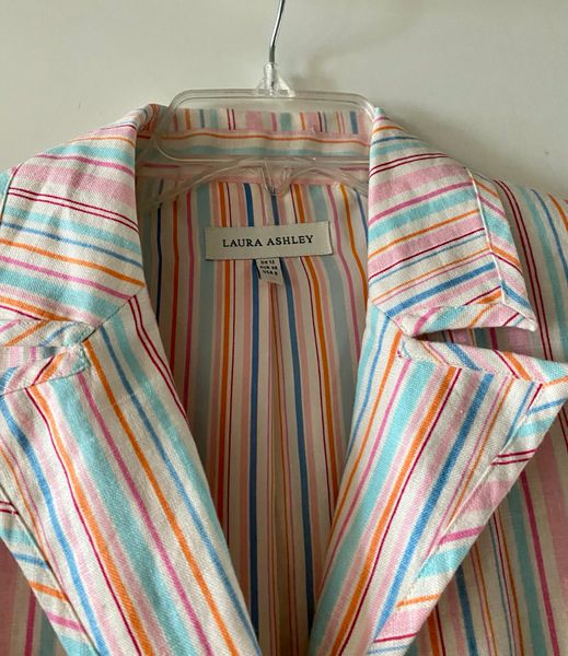 Laura ashley hotsell linen jacket