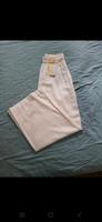 Beige weisse Leinenhose von ONLY Gr. M mit Etikett Blumenthal - Farge Vorschau