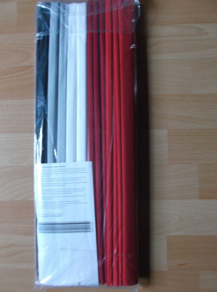 Bastel-Krepppapier-Sets je10 Rollen sortiert, 50x200cm. in Merzig