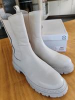Weisse Lederstiefel Fifth Avenue Nordrhein-Westfalen - Radevormwald Vorschau