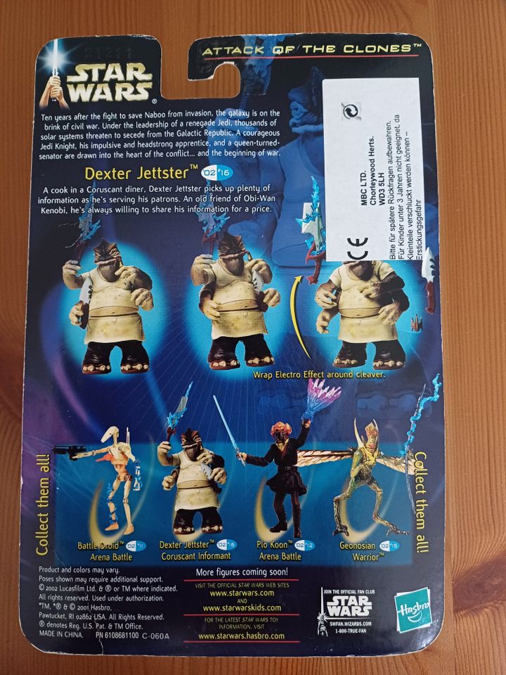 Star Wars Figur Dexter Jettster in Wilhelmshaven