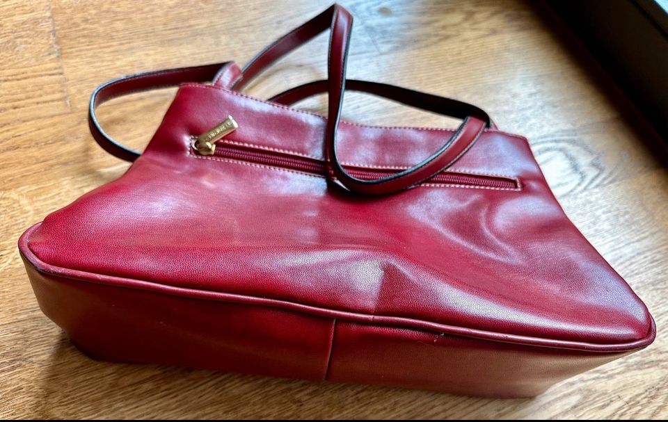 Rote Handtasche Henkeltasche David Jones zu verkaufen… in Dresden