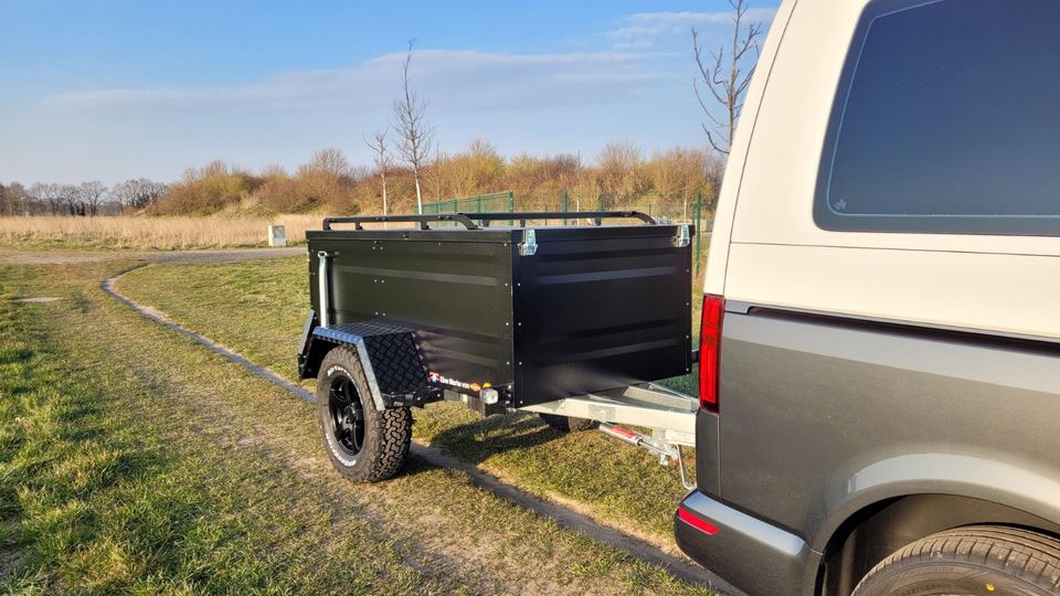 Dachzeltanhänger KT-EB2 Offroad TPV Böckmann Kofferanhänger mit verstärktem Deckel für Dachzelte - Fahrradanhänger - Minicamper - Anhänger in Syke