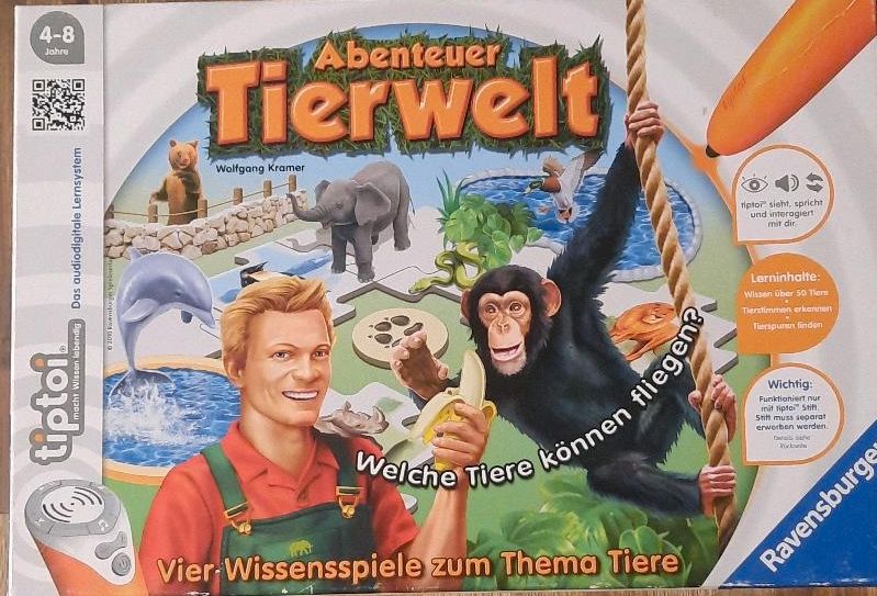 Tiptoi Spiel Abenteuer Tierwelt in Rheinberg