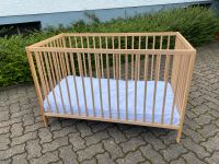 Baby Kinder Bett Holz Gitterbett 125 x 65 Hessen - Hainburg Vorschau