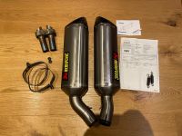 Ducati 848 1098 1198 Akrapovic Titan Auspuff Slip on ABE eNummer Bayern - Sonthofen Vorschau