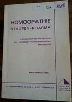 Bücher Homöopathie Staufen Pharma 1988 Rheinland-Pfalz - Weisenheim am Berg Vorschau