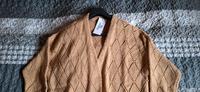 Lange Jacke, Long-Cardigan, Strick Rautenmuster Camel Neu Niedersachsen - Uslar Vorschau