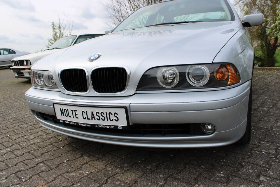 BMW E39 530d *erst 93tkm*1. Hand*Tempomat *Rostfrei* in Willebadessen