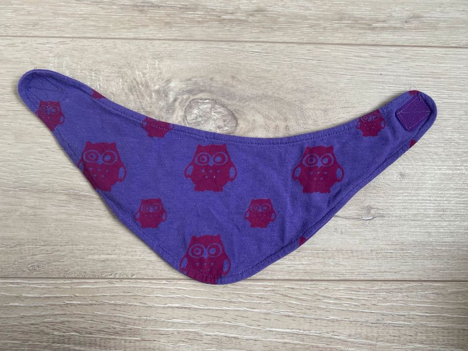 Baby Kleinkind Bandana Dreieckstuch lila Eule in Hannover