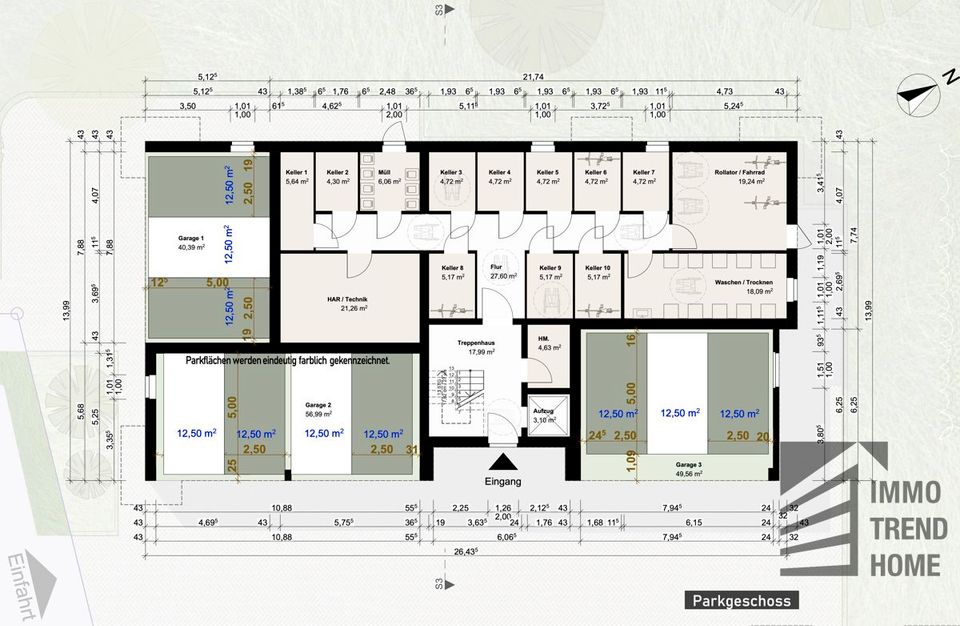 3 Zimmer Wohnung - NEUBAU in Ibbenbüren in Ibbenbüren