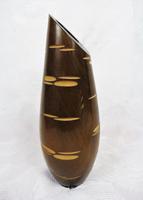 DDR 60er 70er Jahre Deko Vase aus Holz Holzvase Kunstgewerbe Sachsen - Bad Lausick Vorschau