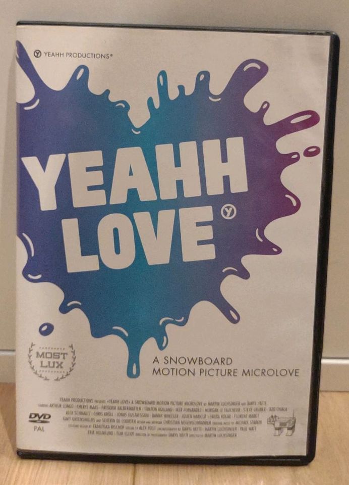 DVD Yeahh Love - A Snowboard Motion Picture Microlove 2008 in Augsburg