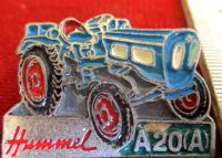 Hummel A20 (A) Trecker Traktor Abzeichen Orden Pin Made in German Niedersachsen - Hoya Vorschau