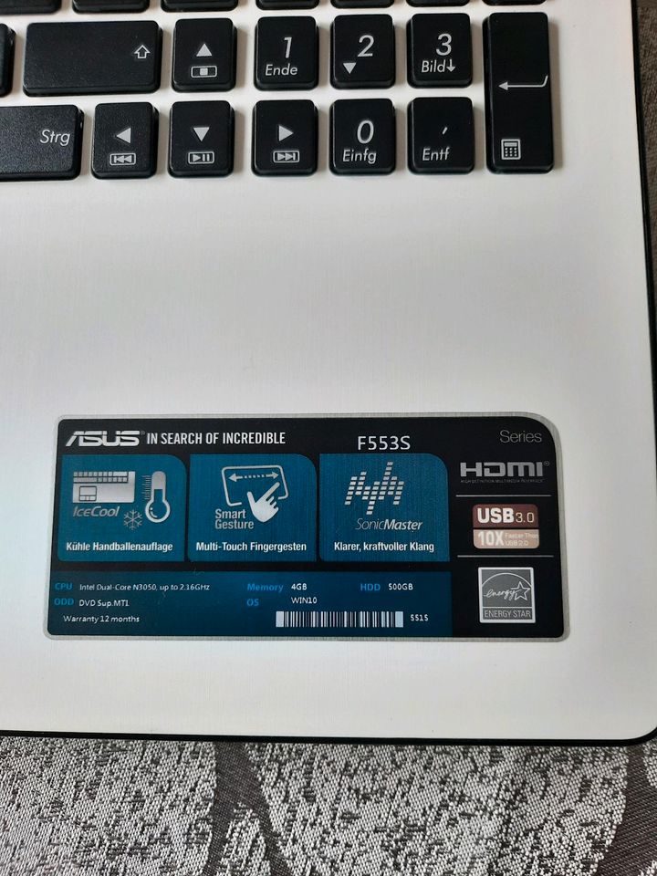 ASUS Notebook in Borken