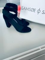 Samsoe „Vanessa“ Sandalen Sandaletten Pumps schwarz/uni Gr. 38 Bayern - Kemmern Vorschau