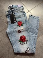 Superdry „Cassie“ skinny Jeans mit Aufnäher Gr. 28x30 Bayern - Windberg Vorschau