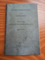 Vorschriften für die Königliche Friedrich-Wilhelms-Universität Niedersachsen - Hameln Vorschau