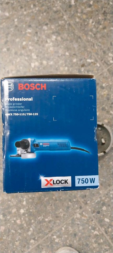 Bosch Professional GWX 750-125 Winkelschleifer  Neu X Lock in Essen