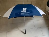 Regenschirm blau weis 140*120 cm aus den 70er Jahren Düsseldorf - Eller Vorschau