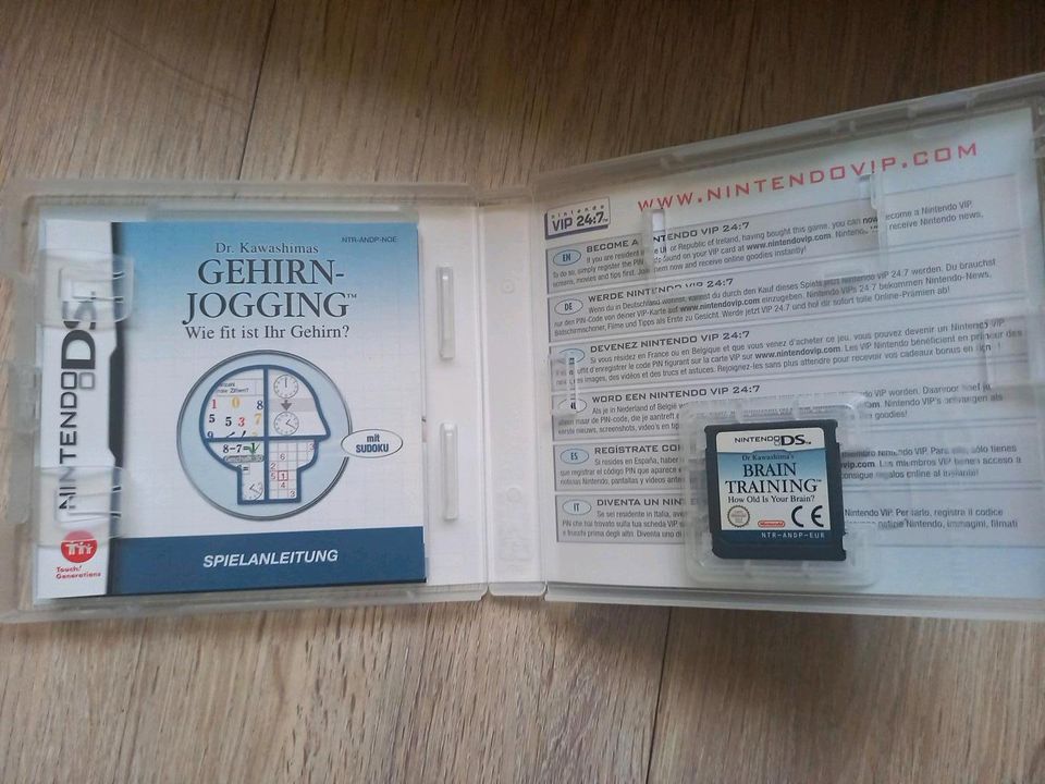 Nintendo DS - Spiel "Gehirn-Jogging" in Linden