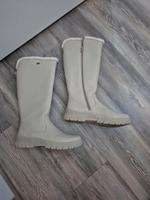 Remonte Stiefel Leder beige Gr. 40 Sachsen - Wermsdorf Vorschau