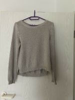 Beiger H&M Glitzer Strickpullover Schleswig-Holstein - Ammersbek Vorschau