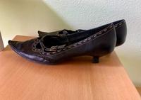 Tamaris Lederschuhe dunkelbraun Gr. 39 Damen Schuhe Bayern - Burglengenfeld Vorschau