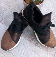 Schöne elegante Sneaker in dunkelbraun Bayern - Biessenhofen Vorschau